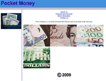 Tablet Screenshot of pocketmoney.com.au